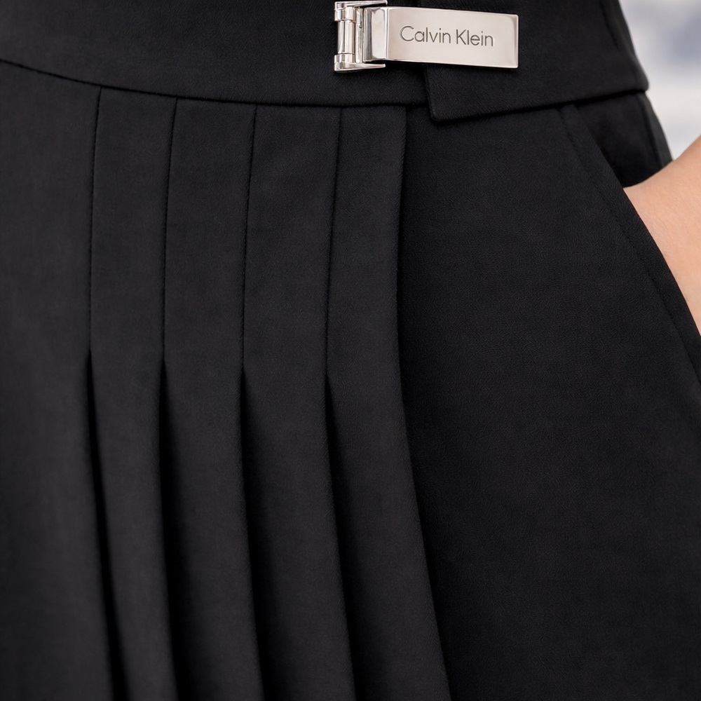 Calvin Klein Black Pencil Skirt - Picture 3 of 15